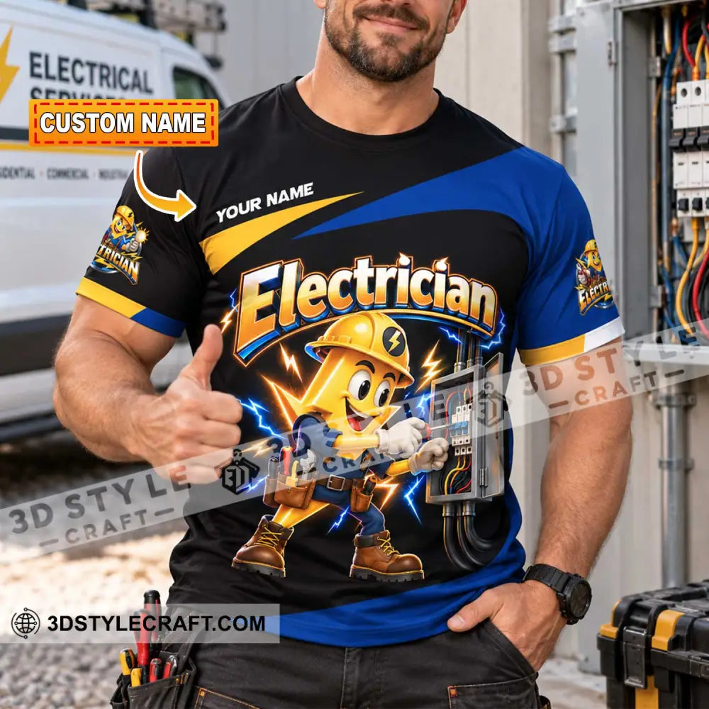 Unisex Shirt - Custom Electrician Shirt - T-shirt