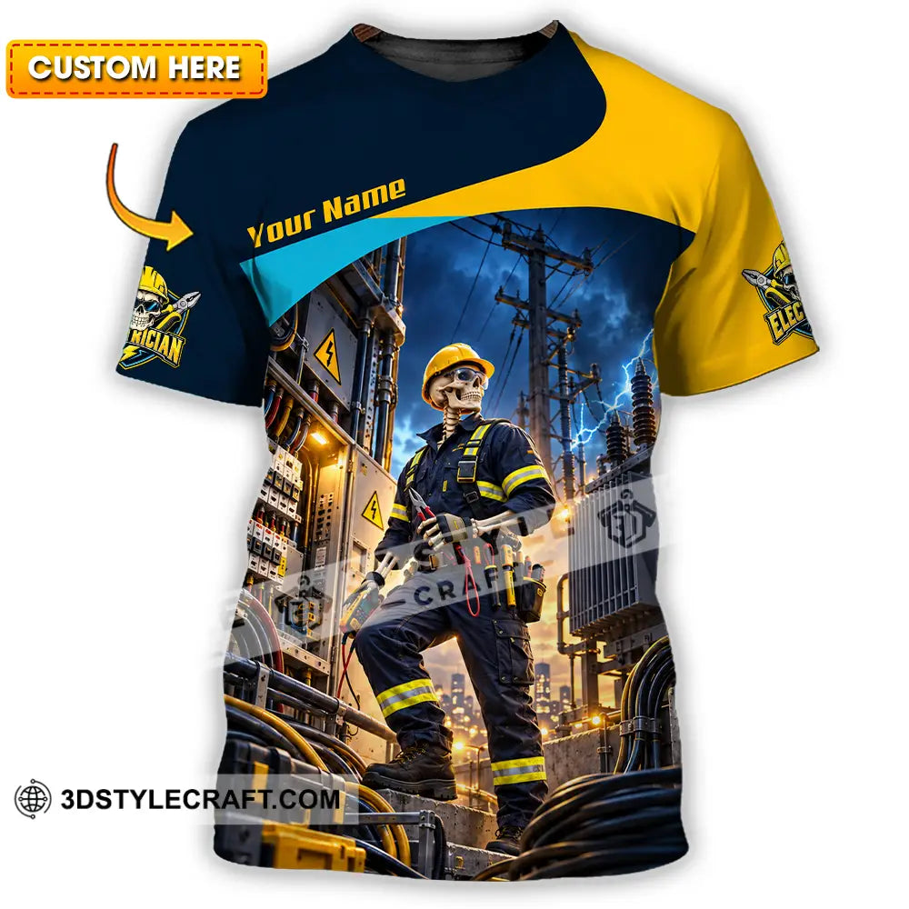 Unisex Shirt - Custom Electrician Shirt - T-shirt