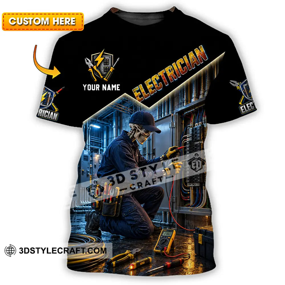 Unisex Shirt - Custom Electrician Shirt - T-shirt