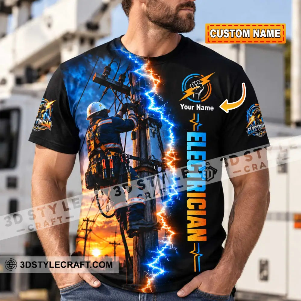 Unisex Shirt - Custom Electrician Shirt - T-shirt