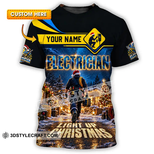 Unisex Shirt - Custom Electrician Shirt style option 1