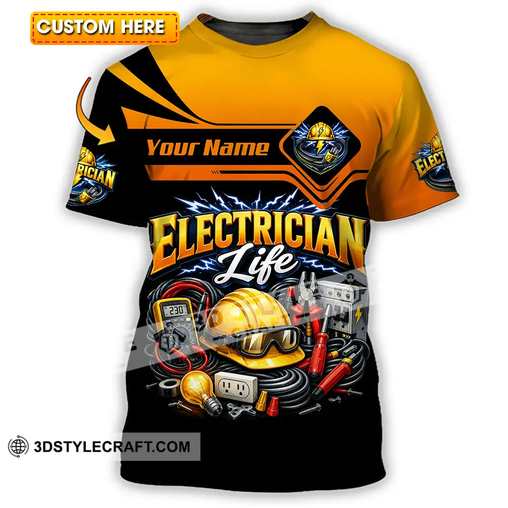 Unisex Shirt - Custom Electrician Shirt - T-shirt