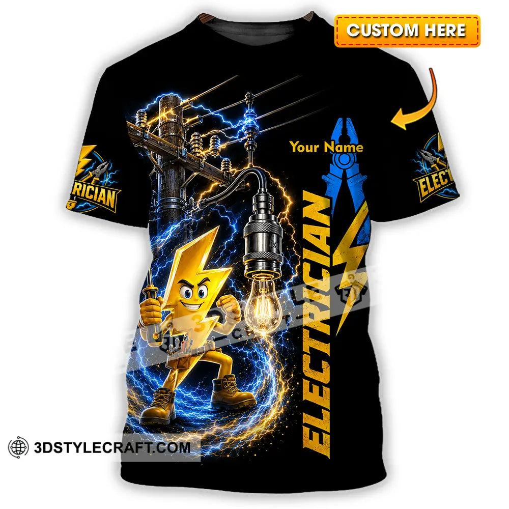 Unisex Shirt - Custom Electrician Shirt - T-shirt