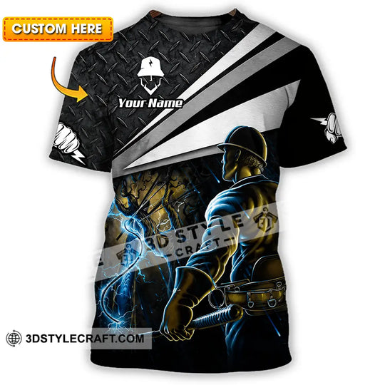 Unisex Shirt - Custom Electrician Shirt style option 1