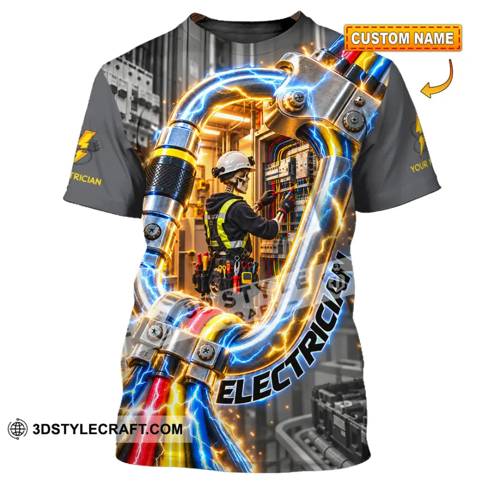 Unisex Shirt - Custom Electrician Shirt - T-shirt
