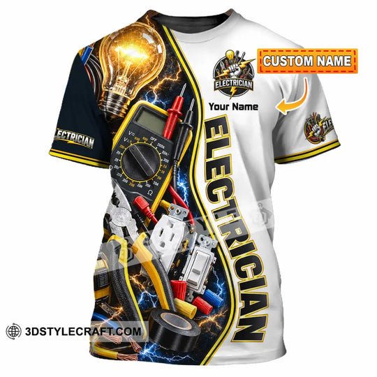 Unisex Shirt - Custom Electrician Shirt style option 1