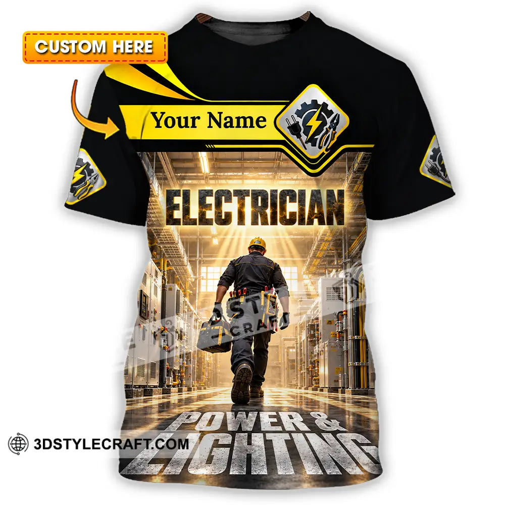Unisex Shirt - Custom Electrician Shirt - T-shirt