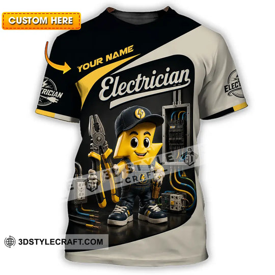Unisex Shirt - Custom Electrician Shirt style option 1