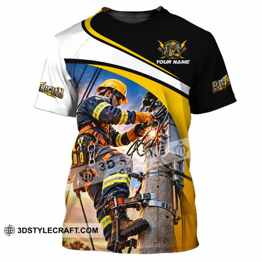 Unisex Shirt - Custom Electrician Shirt style option 2