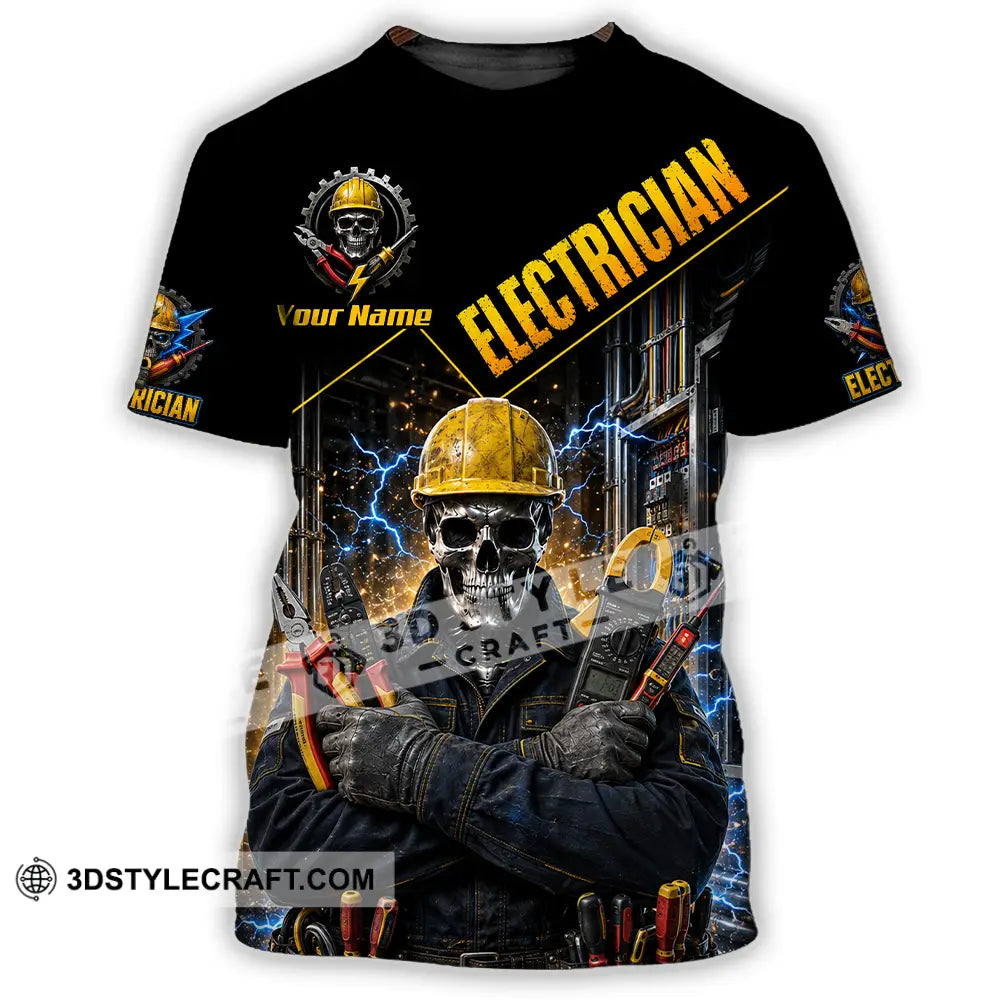 Unisex Shirt - Custom Electrician Shirt - T-Shirt / S - T-shirt