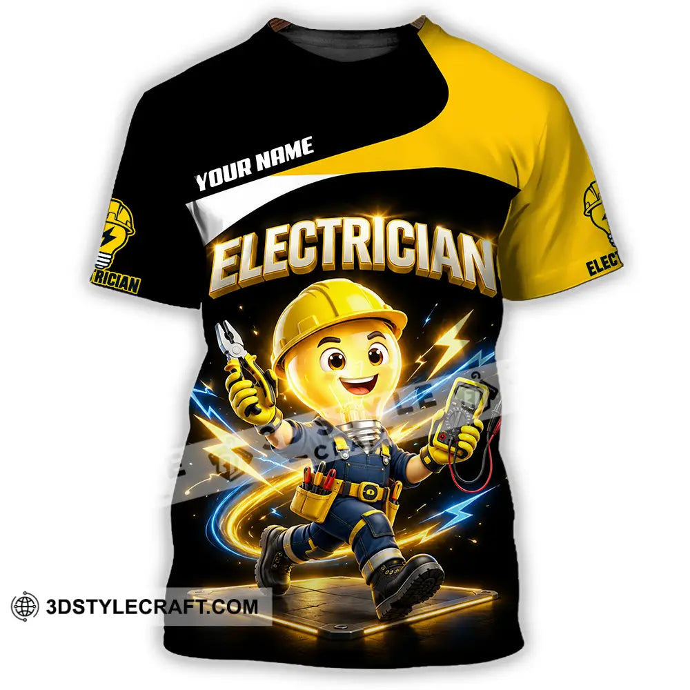 Unisex Shirt - Custom Electrician Shirt - T-Shirt / S - T-shirt
