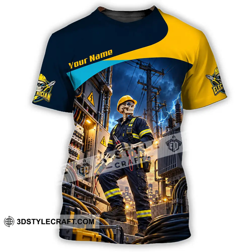 Unisex Shirt - Custom Electrician Shirt - T-Shirt / S - T-shirt