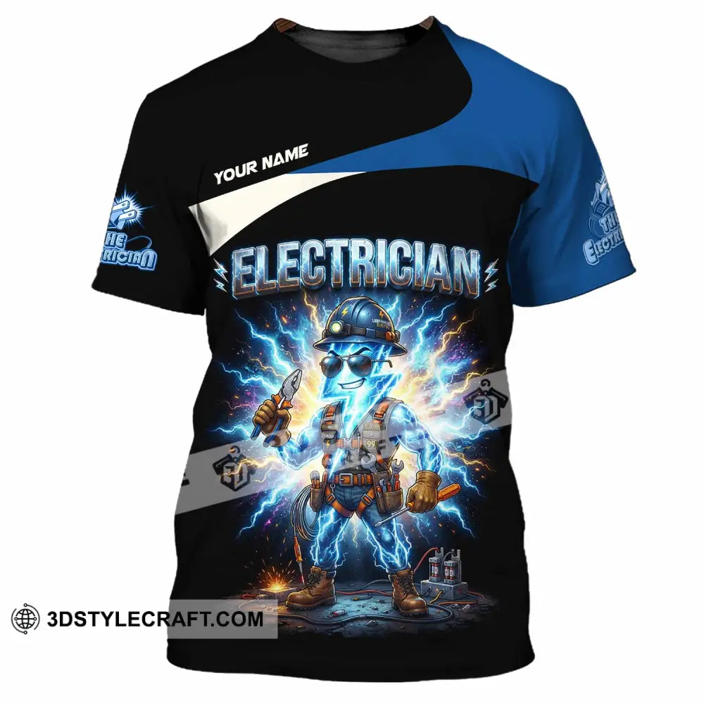Unisex Shirt - Custom Electrician Shirt - T-Shirt / S - T-shirt