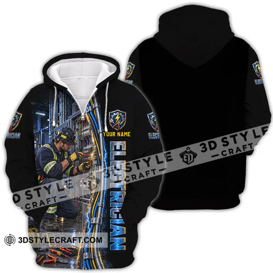 Unisex Shirt - Custom Electrician Shirt style option 4