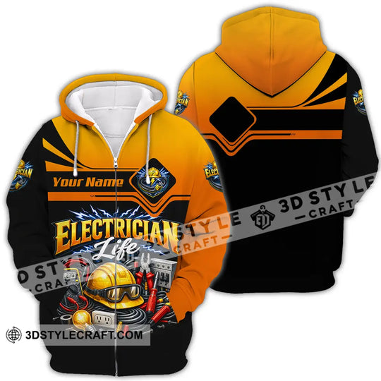 Unisex Shirt - Custom Electrician Shirt style option 4