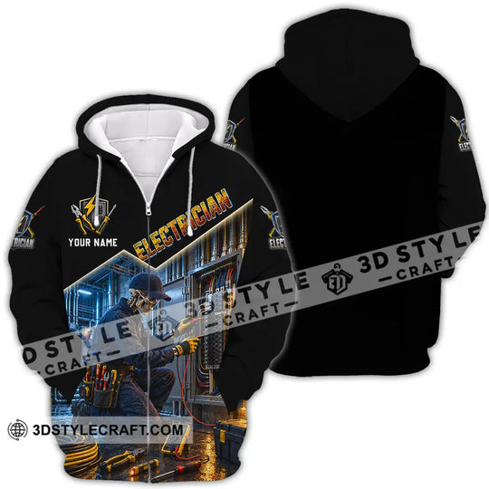 Unisex Shirt - Custom Electrician Shirt style option 4