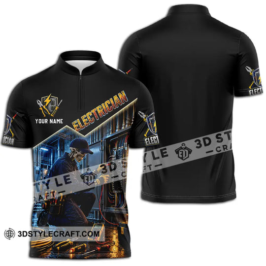 Unisex Shirt - Custom Electrician Shirt style option 2