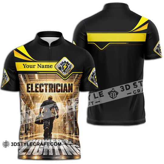 Unisex Shirt - Custom Electrician Shirt style option 2