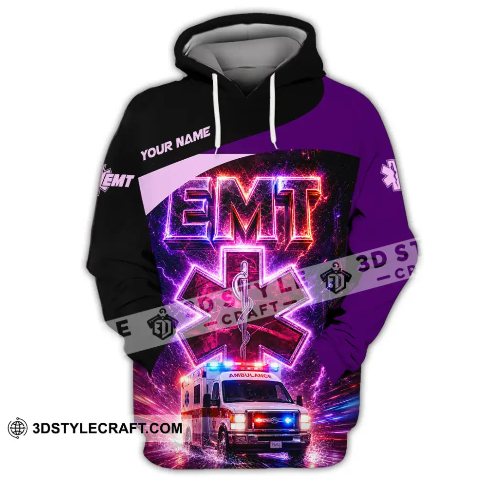 Unisex Shirt - Custom EMT Shirt - Hoodie / S - T-shirt