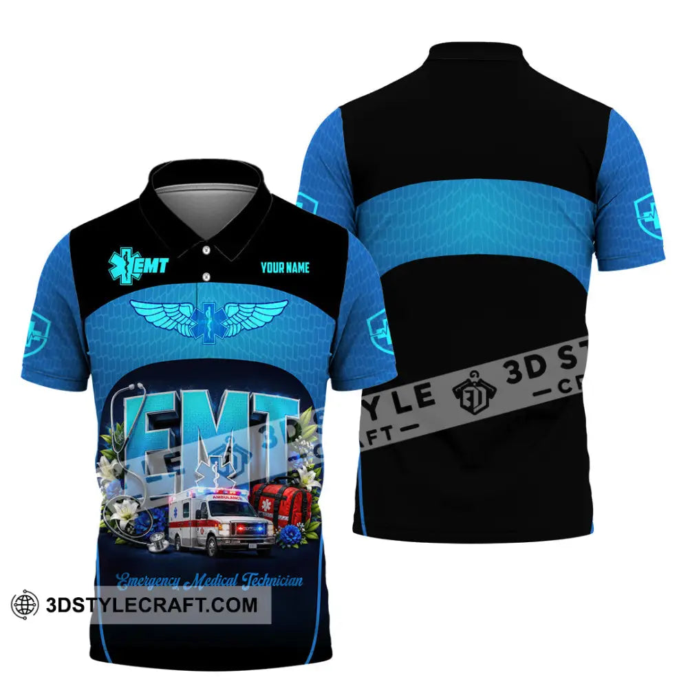 Unisex Shirt - Custom EMT Shirt - Polo Shirt / S - T-shirt