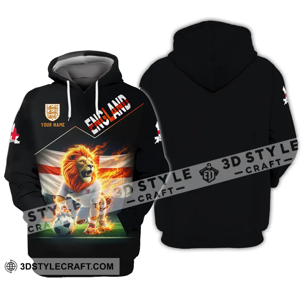 Unisex Shirt - Custom England 3D Shirt Hoodie / S T-shirt