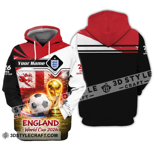 Unisex Shirt - Custom England 3D Shirt style option 3