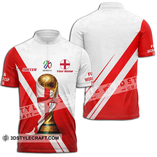 Unisex Shirt - Custom England 3D Shirt style option 2