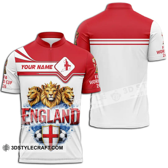 Unisex Shirt - Custom England 3D Shirt style option 3