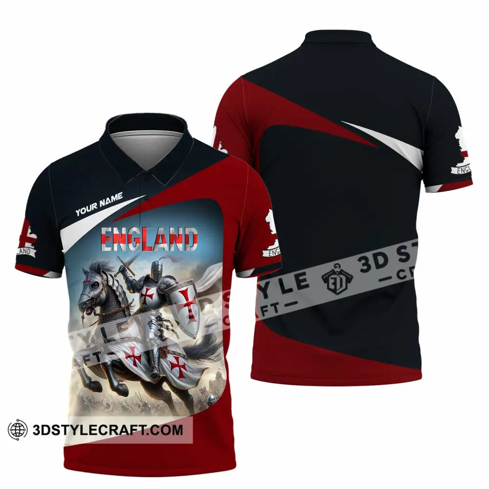 Unisex Shirt - Custom England Forever Shirt Polo Shirt / S T-shirt