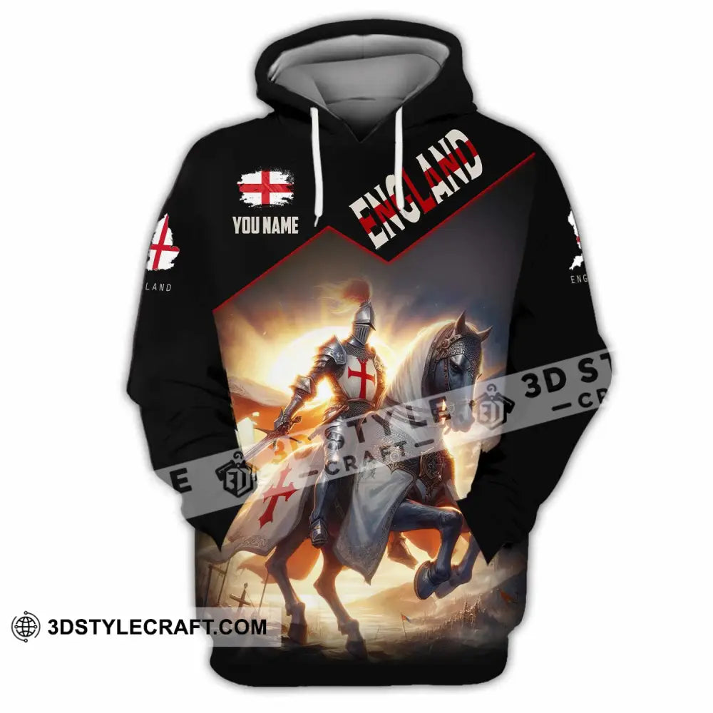 Unisex Shirt - Custom England Shirt Hoodie / S T-shirt