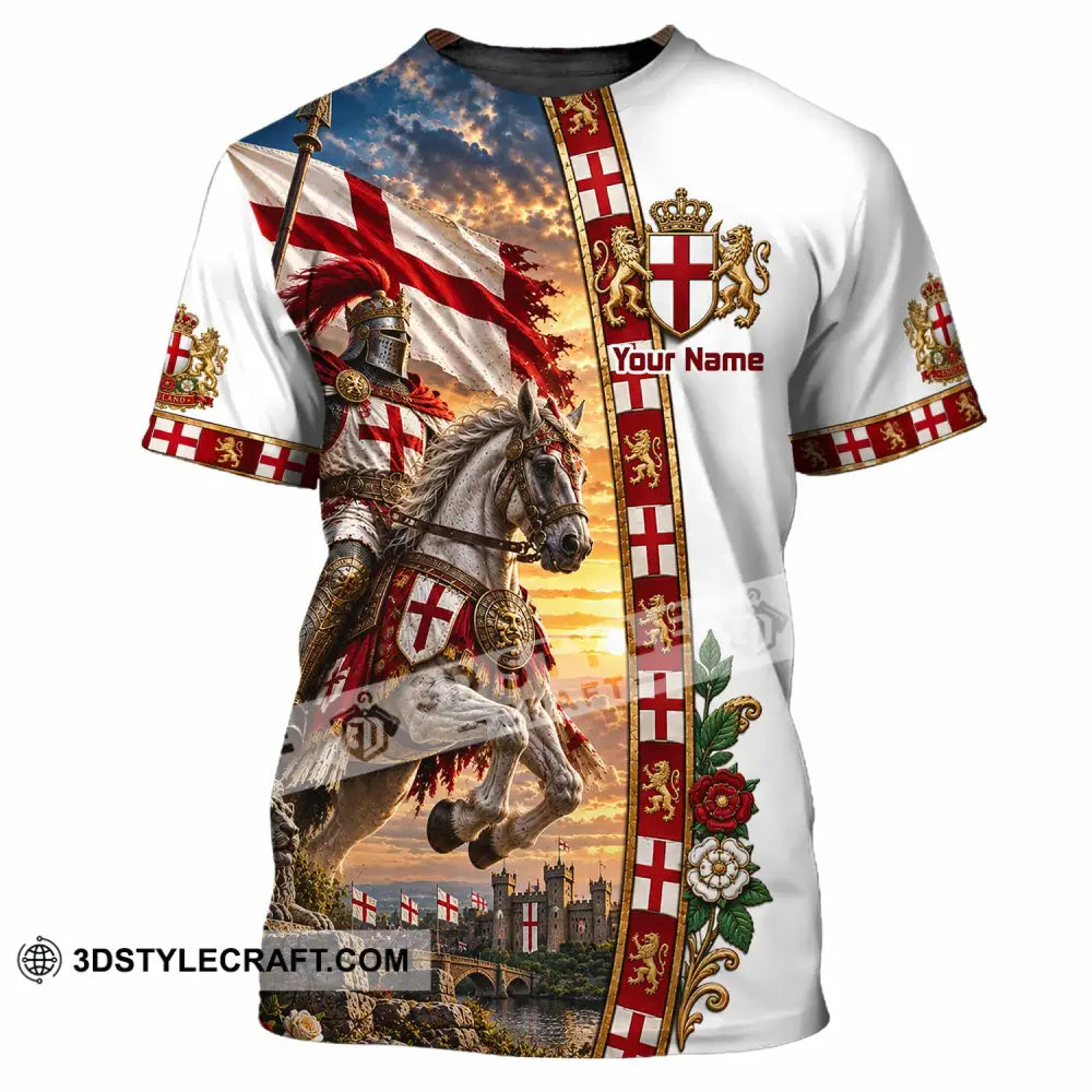 Unisex Shirt - Custom England Shirt - T-Shirt / S - T-shirt
