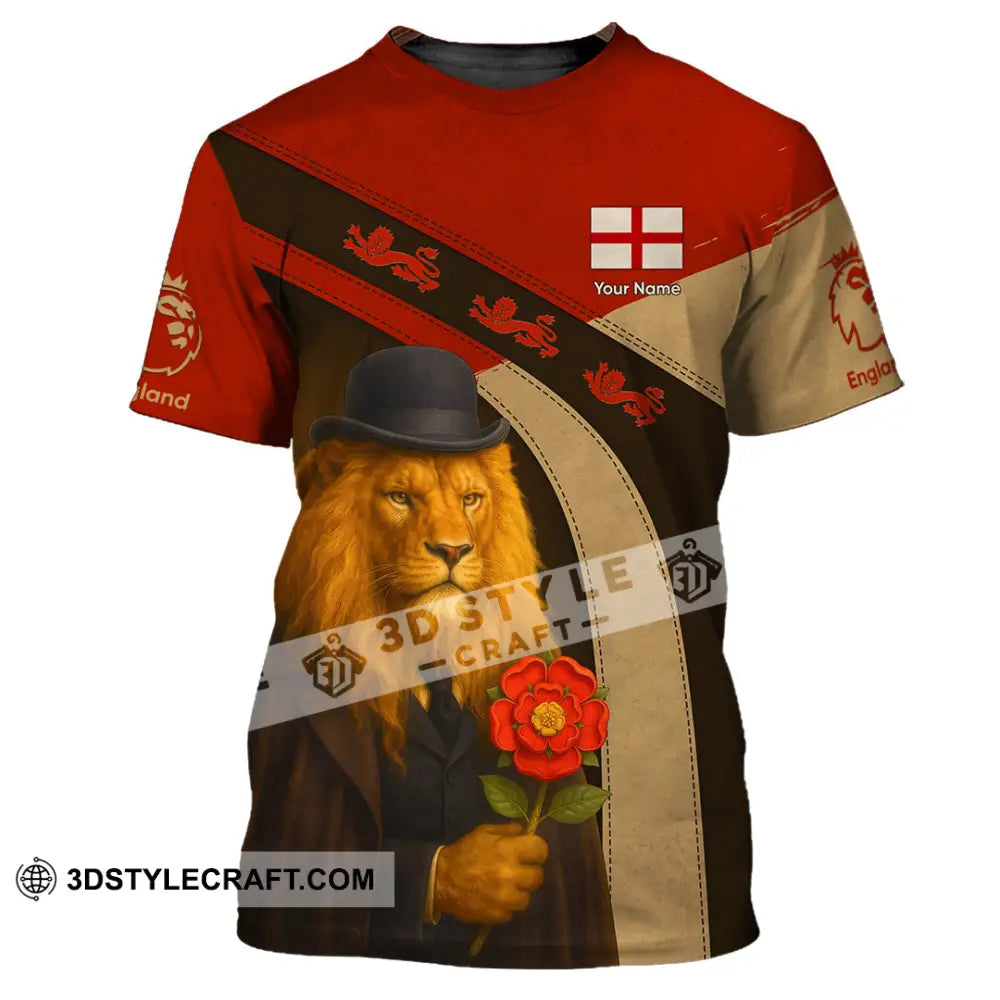 Unisex Shirt - Custom England Shirt T-Shirt / S T-shirt