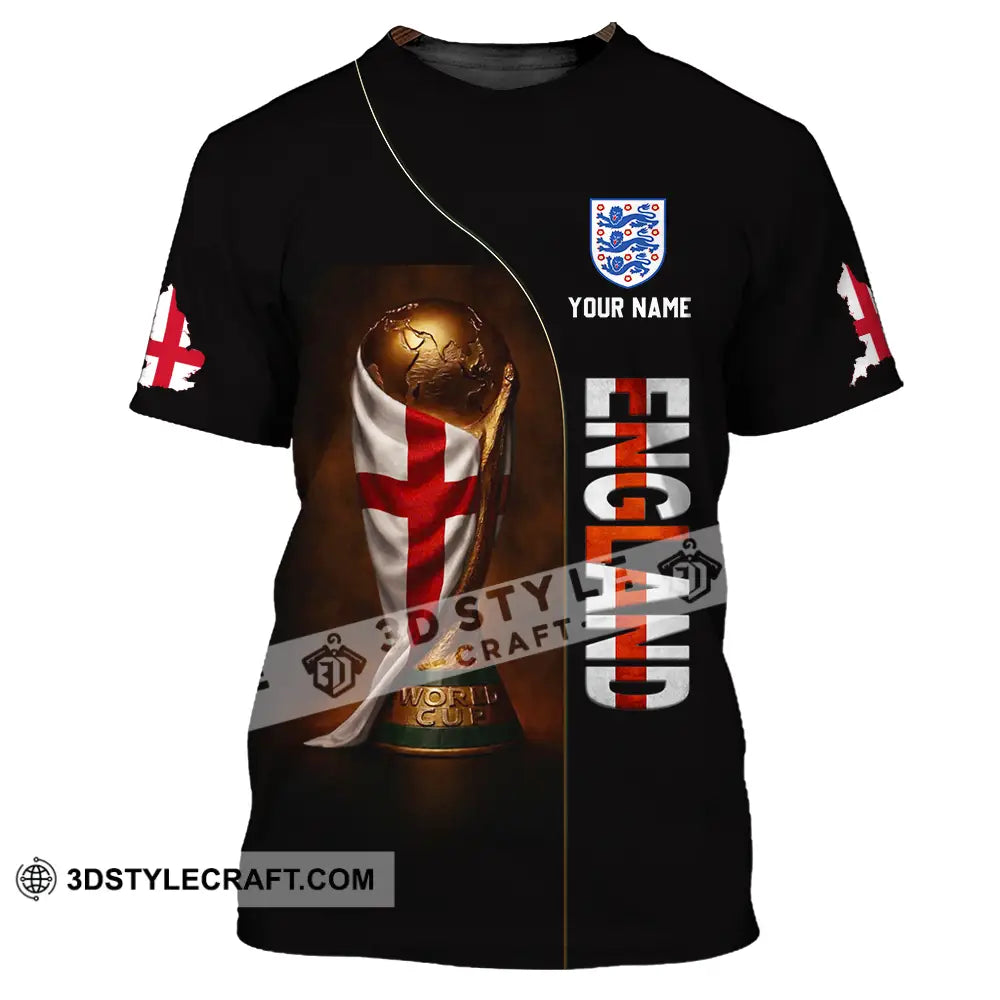 Unisex Shirt - Custom England World Cup 3D Shirt T-Shirt / S T-shirt