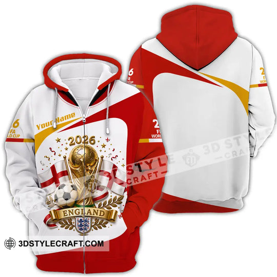 Unisex Shirt - Custom England Shirt style option 4