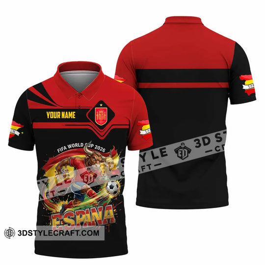 Unisex Shirt - Custom Espana Spain 3D Shirt style option 2