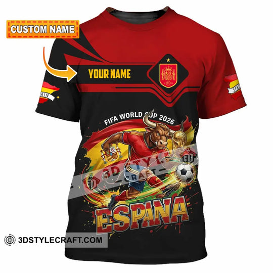 Unisex Shirt - Custom Espana Spain 3D Shirt style option 1