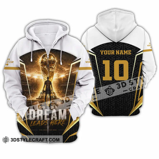 Unisex Shirt - Custom Every Dream Leads Here Shirt style option 2