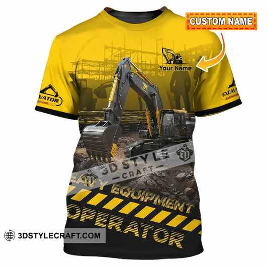 Unisex Shirt - Custom Excavator Shirt - T-shirt