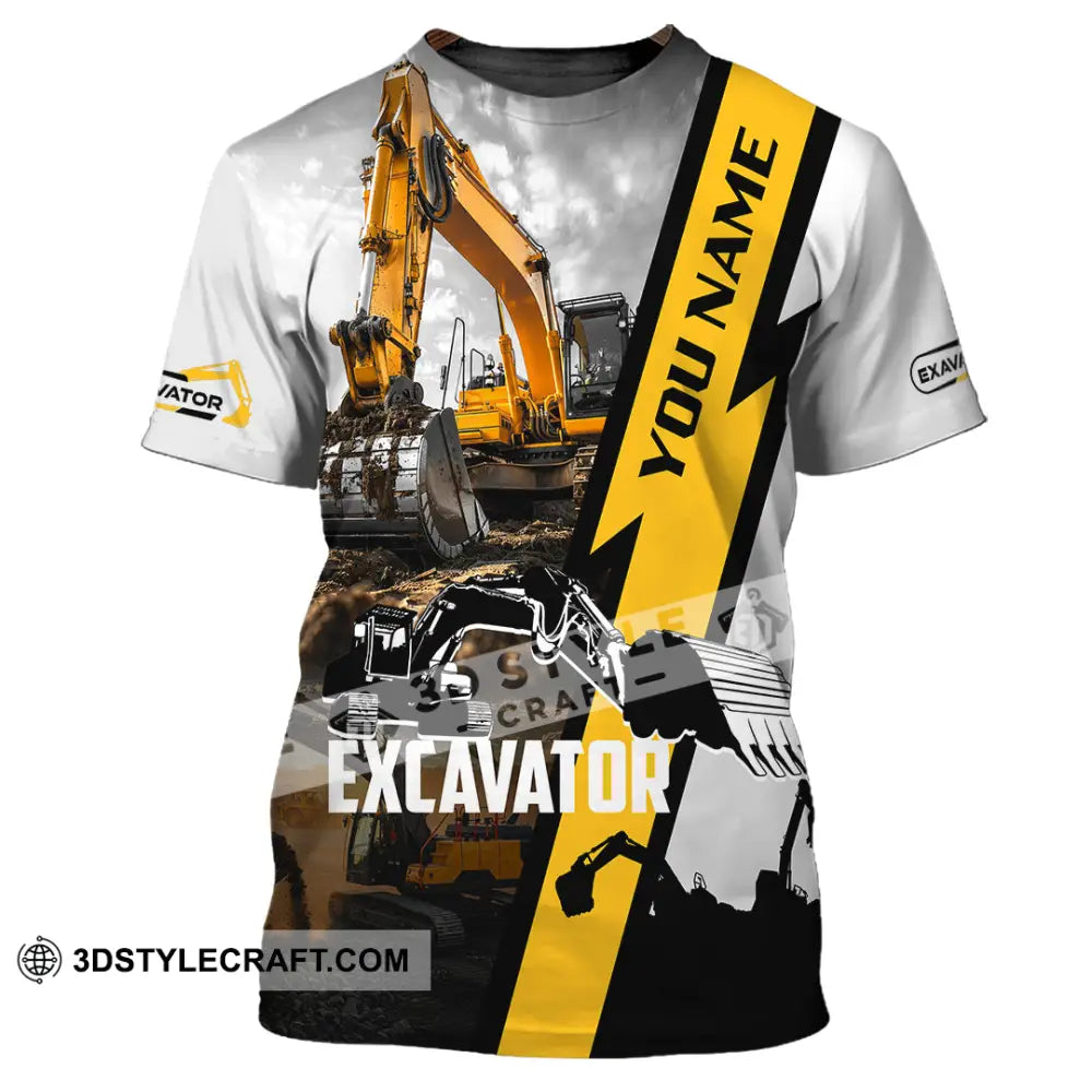 Unisex Shirt - Custom Excavator Shirt - T-Shirt / S - T-shirt