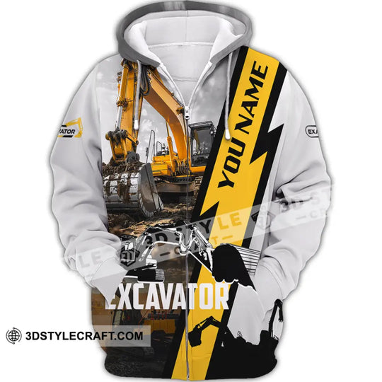 Unisex Shirt - Custom Excavator Shirt style option 3