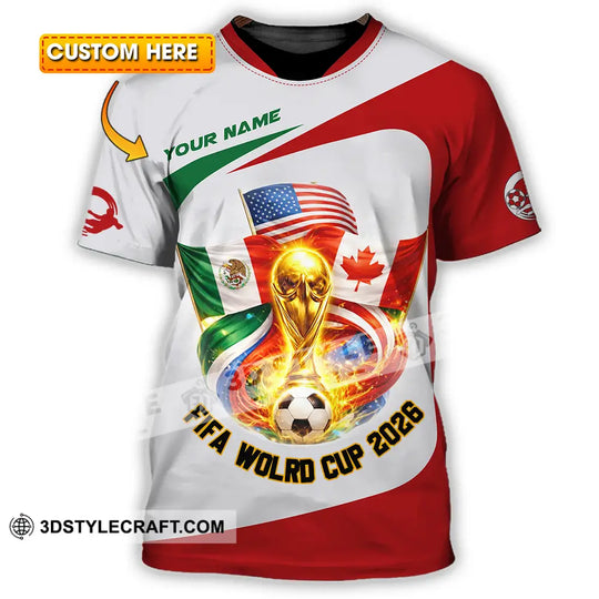 Unisex Shirt - Custom FIFA 3D Shirt style option 1