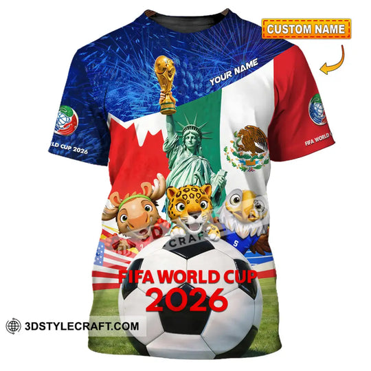 Unisex Shirt - Custom FIFA 3D Shirt style option 1