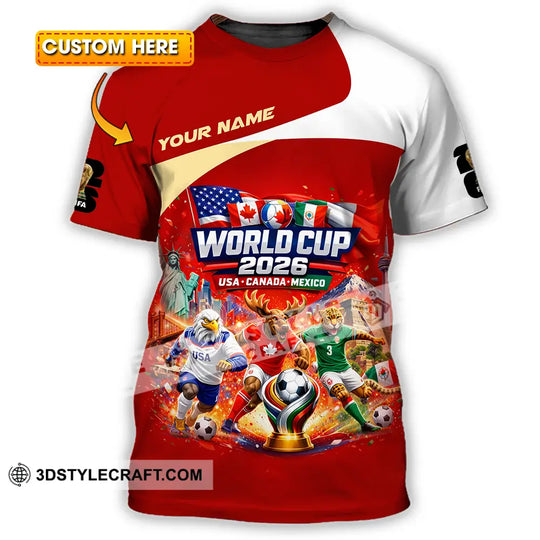 Unisex Shirt - Custom FIFA 3D Shirt style option 1