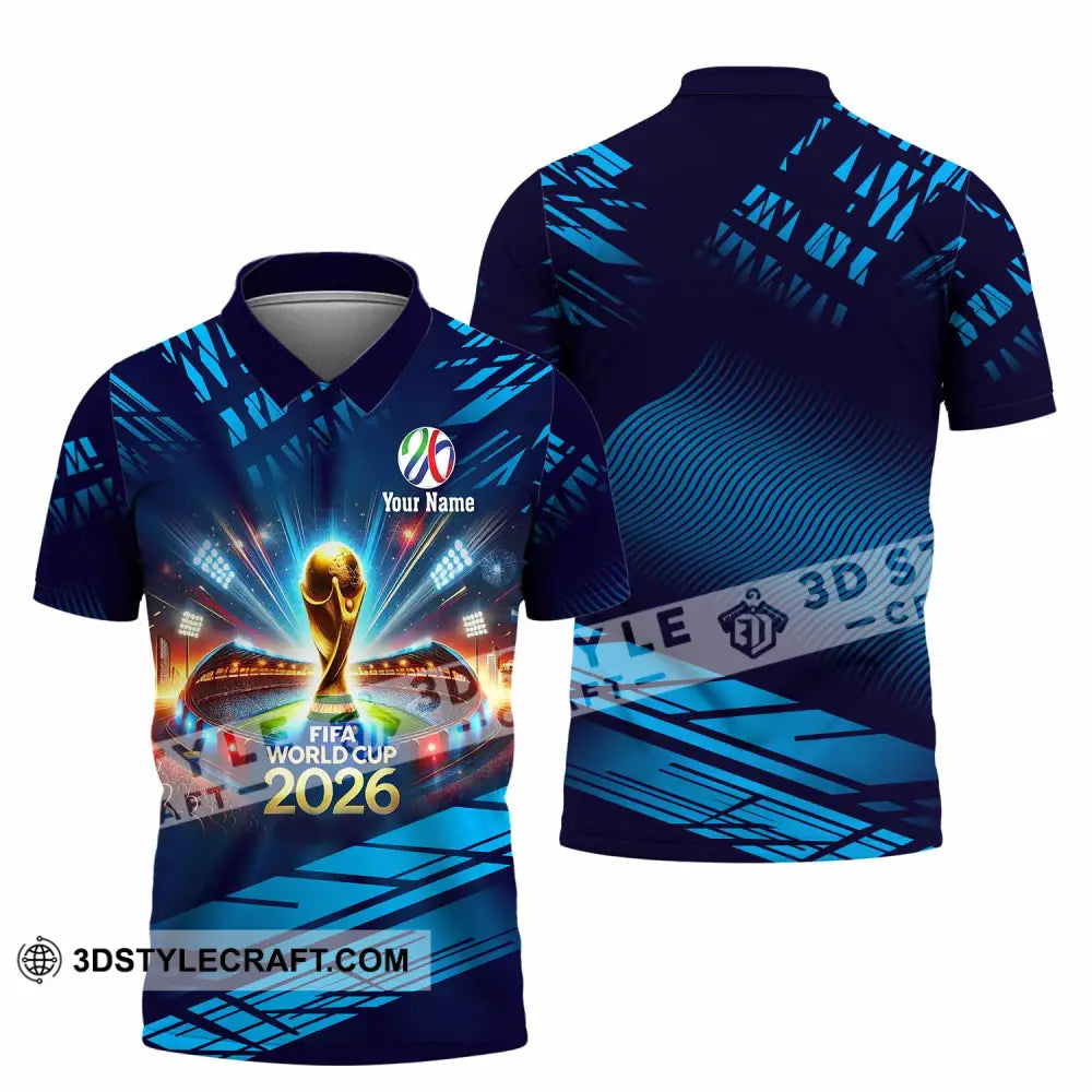 Unisex Shirt - Custom Fifa World Cup 2026 3D Shirt Polo Shirt / S T-shirt