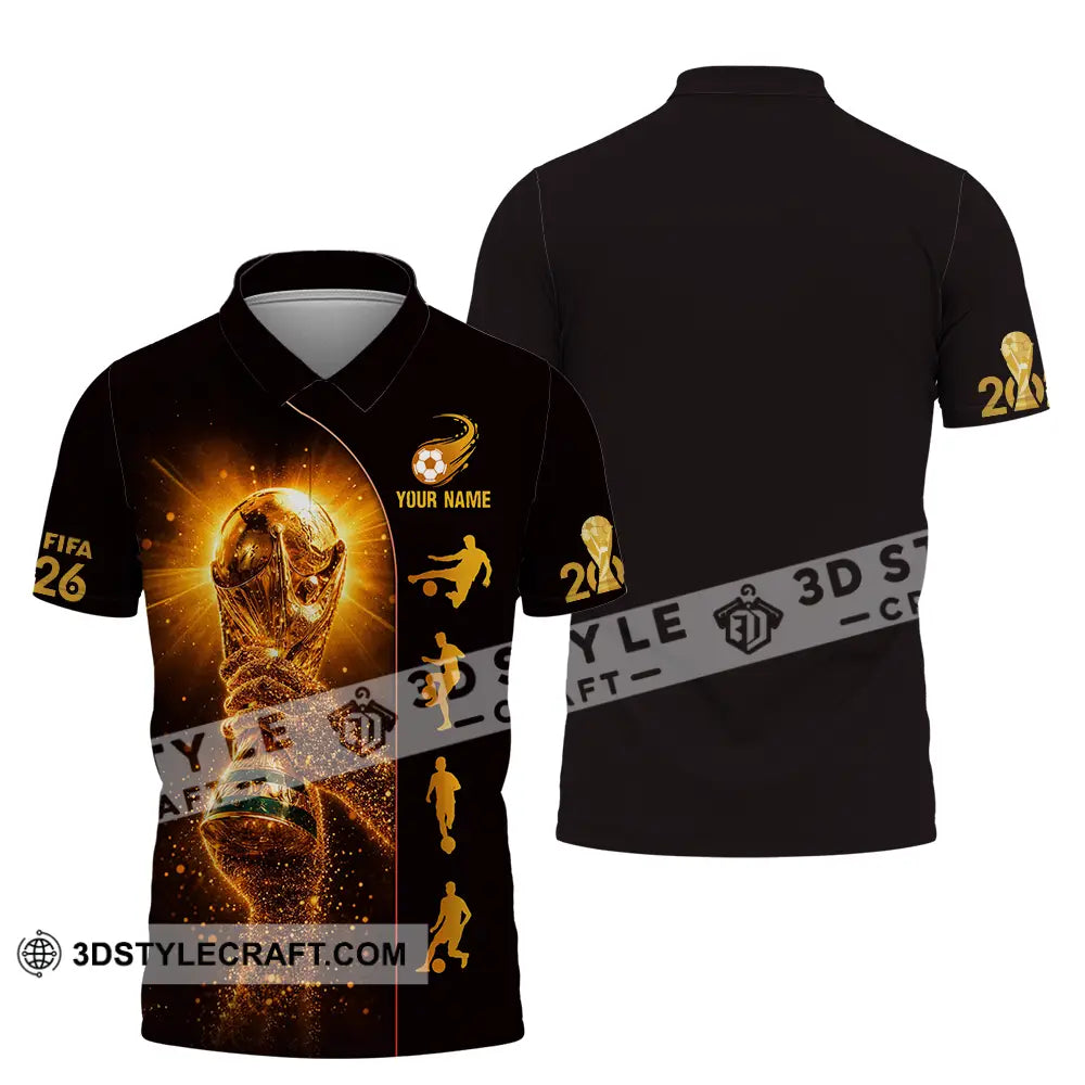 Unisex Shirt - Custom Fifa World Cup 2026 3D Shirt Polo Shirt / S T-shirt