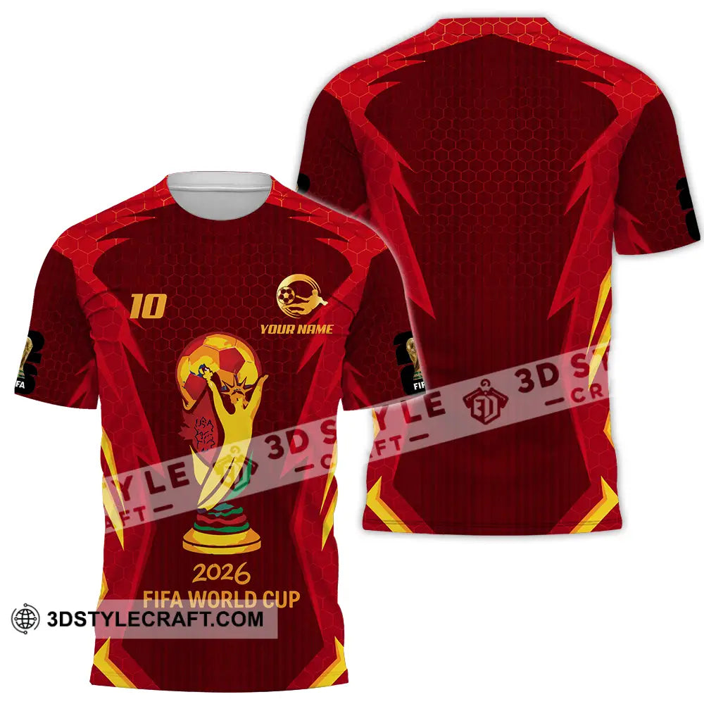 Unisex Shirt - Custom FIFA World Cup 2026 3D Shirt T-shirt