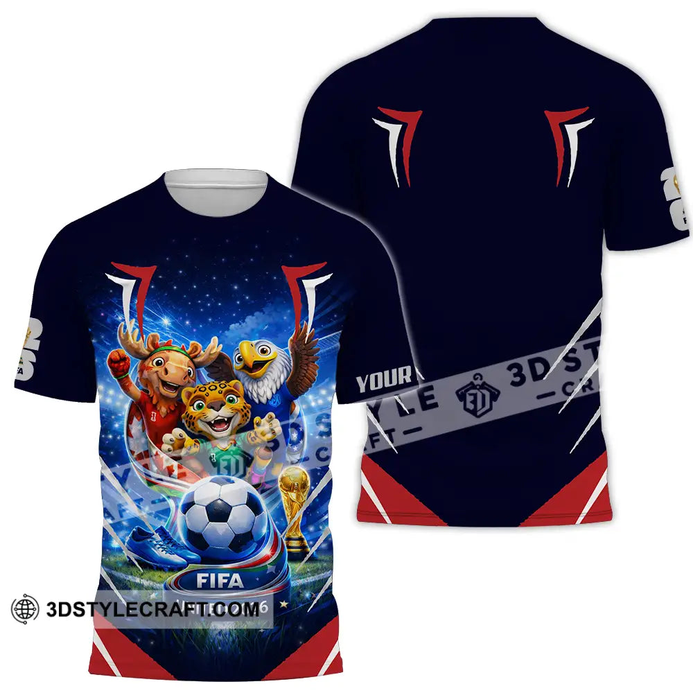 Unisex Shirt - Custom FIFA World Cup 2026 3D Shirt T-Shirt / S T-shirt