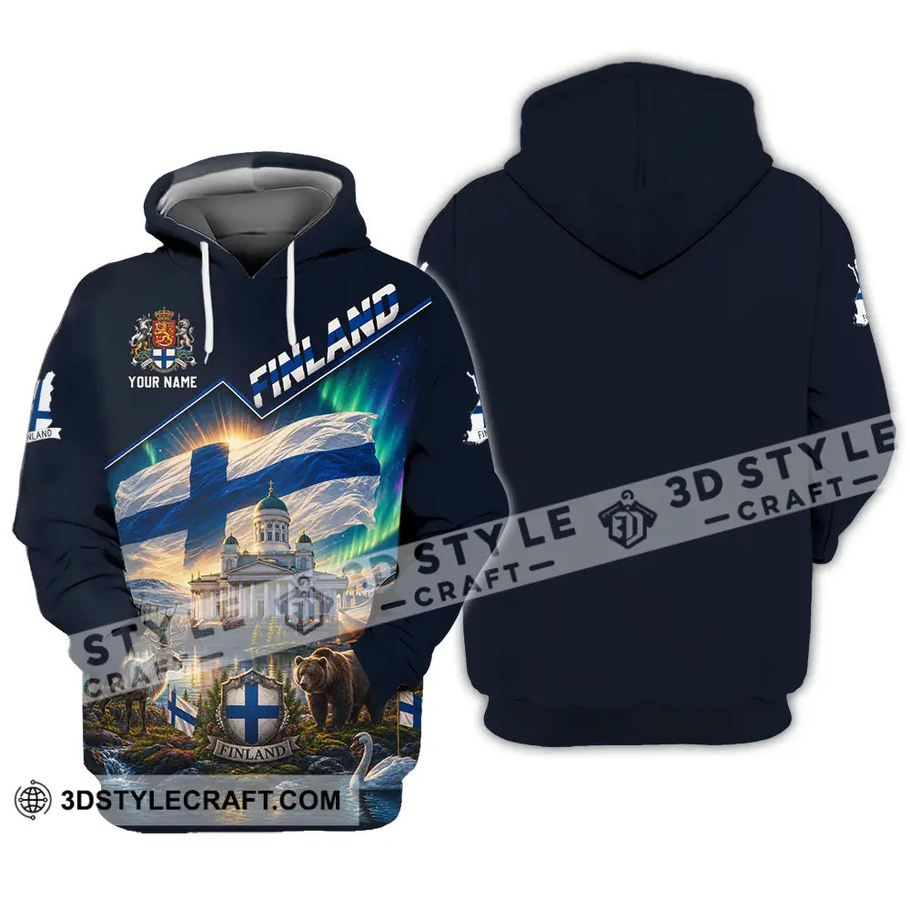 Unisex Shirt - Custom Finland Shirt - Hoodie / S - T-shirt