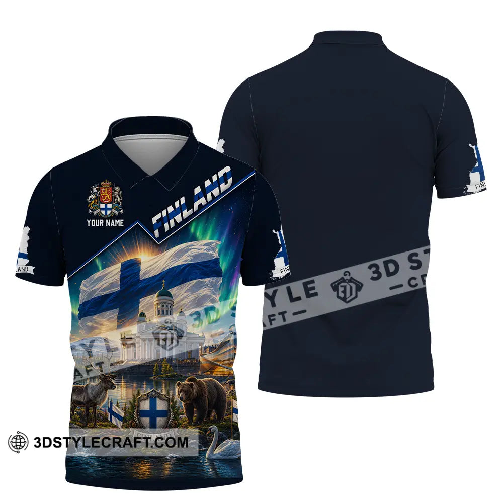 Unisex Shirt - Custom Finland Shirt - Polo Shirt / S - T-shirt