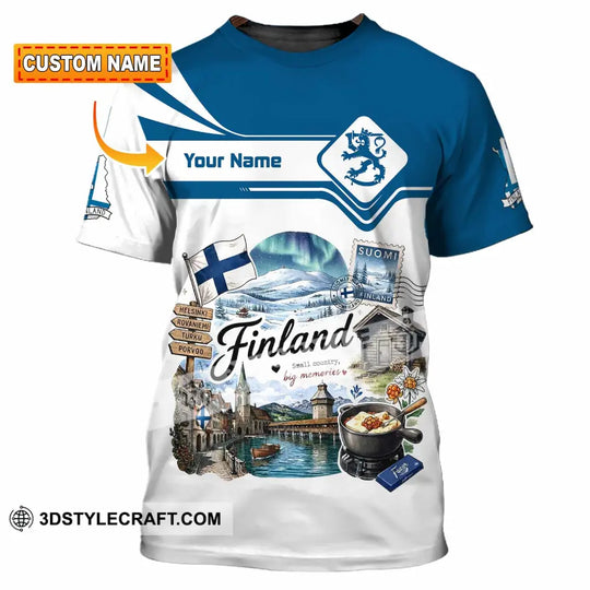 Unisex Shirt - Custom Finland Shirt style option 1